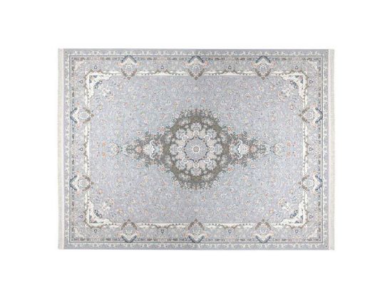 تصویر فرش پاتریس طرح شکوفه باران رنگ فیلی 1500 شانه